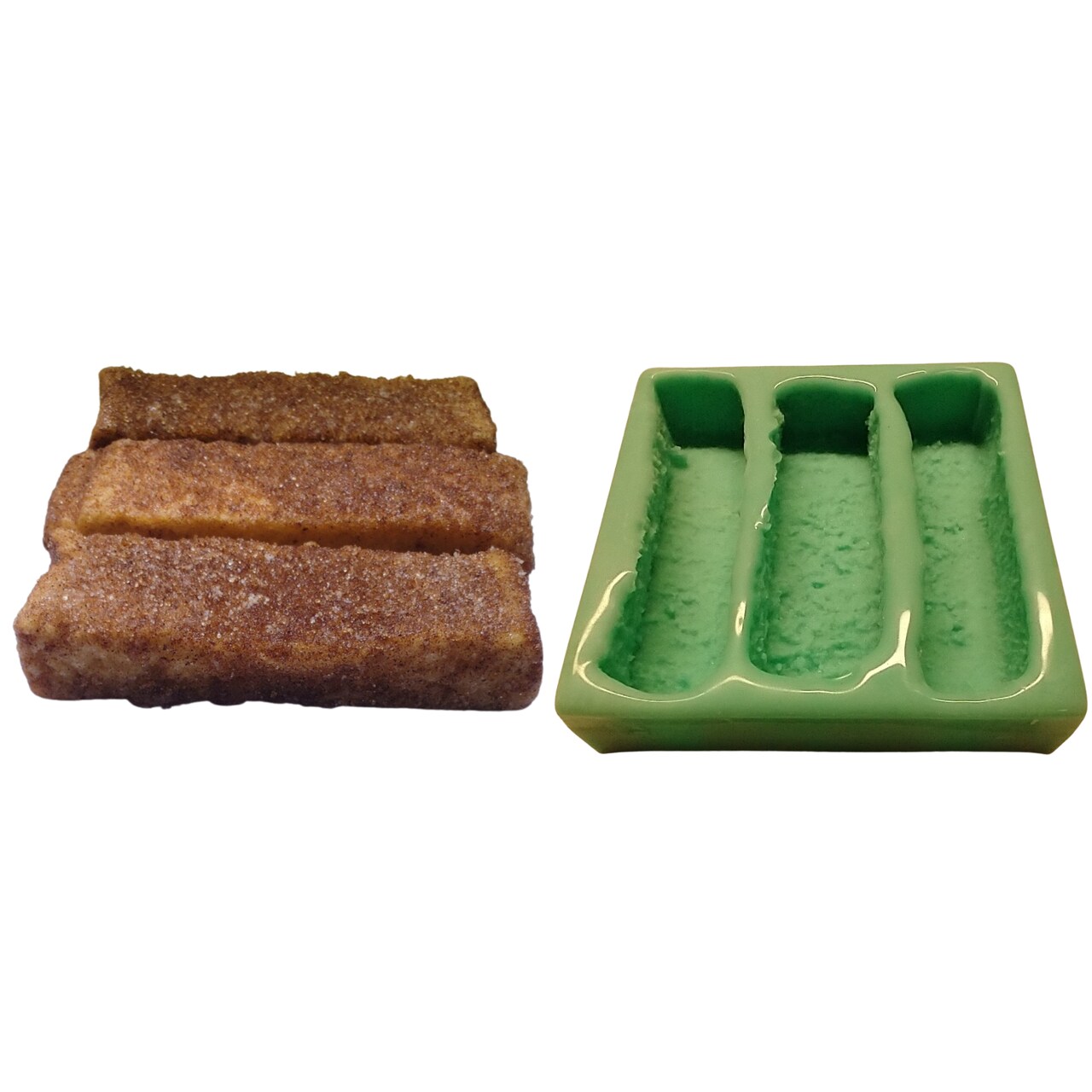 Realistic French Toast Sticks Mold| Dessert Shape Silicone Mold| Soap| Candle | Mold for Wax| Mold for Resin